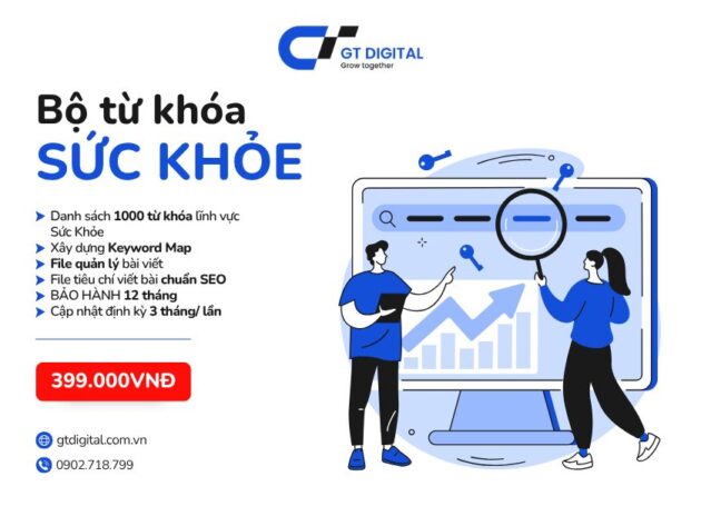 Bộ từ khóa Sức khỏe - 1000 keywords